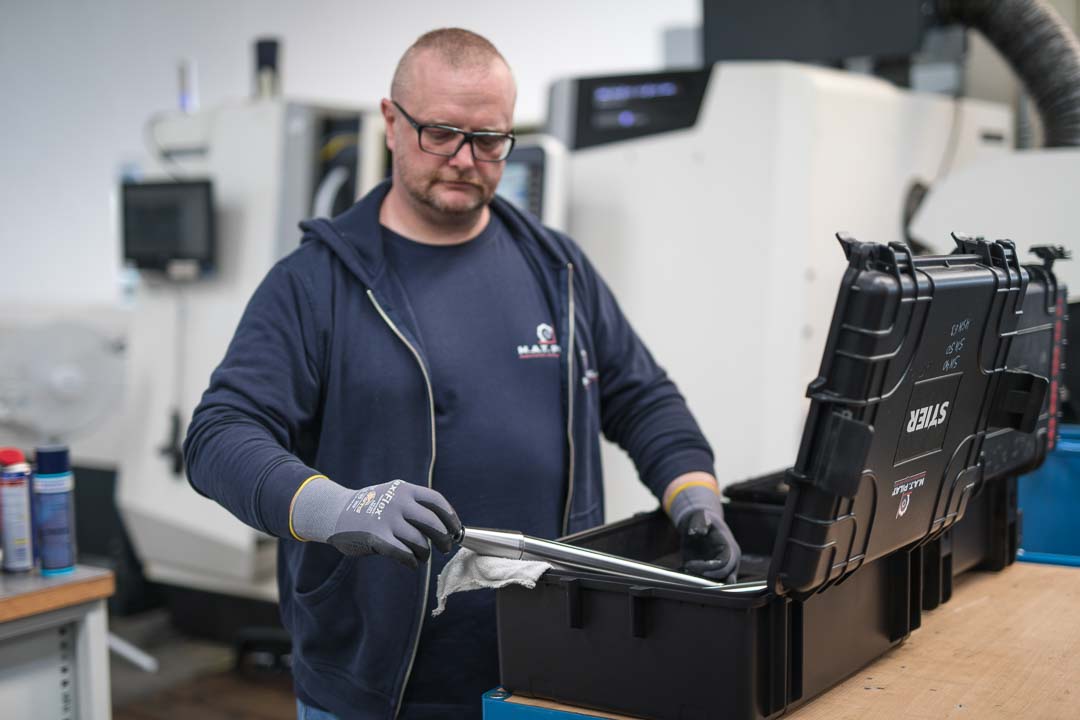 Instandhaltungen und Maschinenumsiedlungen